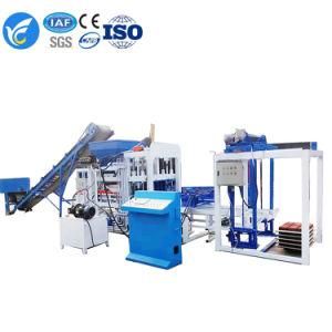 Qt4-18 Hydraulic Concrete Block Molding Machine, Automatic Interlock Paving Street Brick Machine