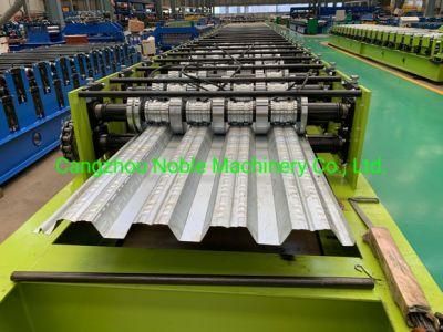 Composite Metal Floor Deck Roll Forming Machine Steel Decking Sheet Making Machinery