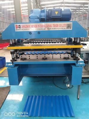 Electric Shear High Speed Corrugated Roofing Rolling Making Machine