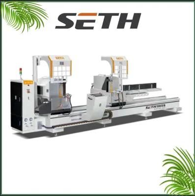 Window and Door Making Machine Double Head Cutting Saw for Sale