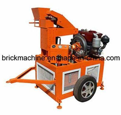 Hr1-20 Mobile Soil Interlocking Brick Machine