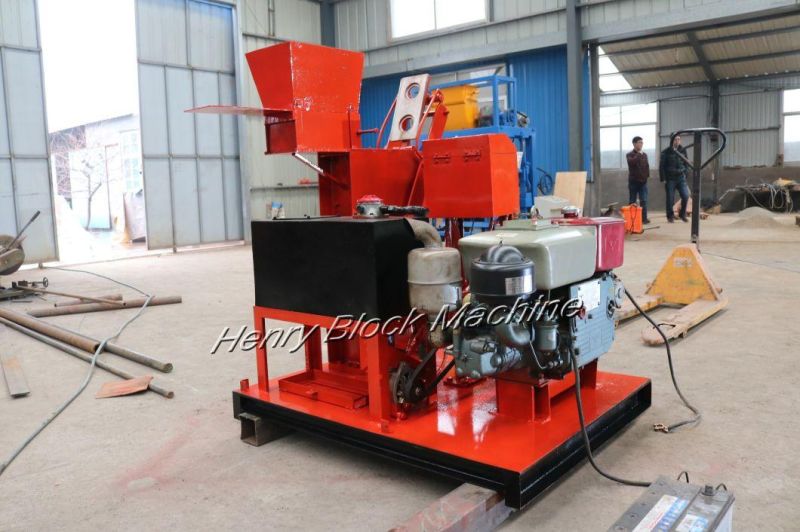 Hydraform Brick Machine Diesel Engine Soil Block Machine