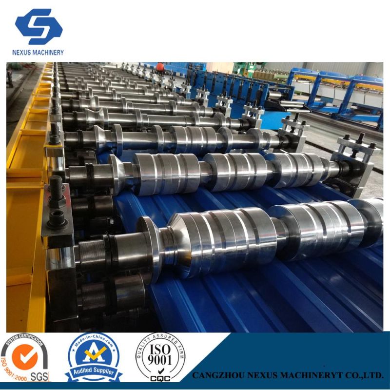 Roll Former Galvanize Making Machine for Double Layer Roof Sheets