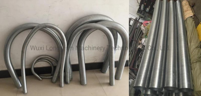 Round or Polygonal Interlock Stripwound Hose Forming Machine for Inner Exhaust Pipes^