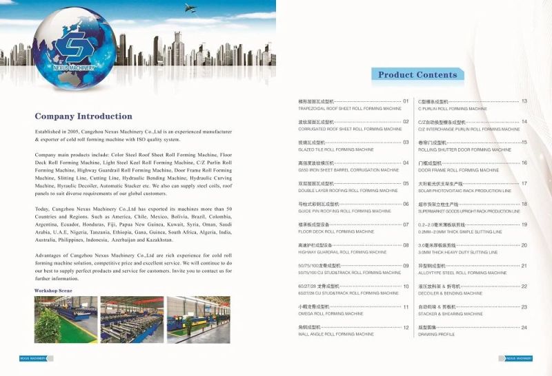 Easy Operation Corrugated Steel Rolling Machine PLC System Automatic Type