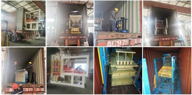 Construction Machinery Automatic Concrete Block Making Machine (QT10-15)