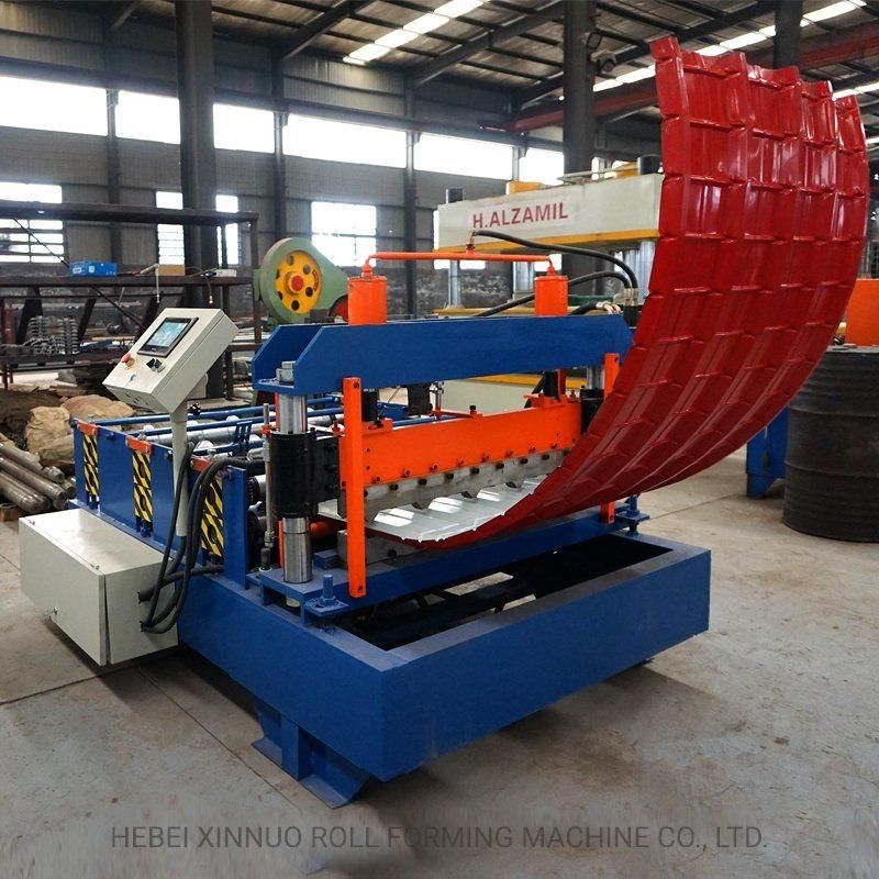 Hydraulic Trapezoidal Profile Mill Roofing Top Crimping Sheet Steel Arch Curving Machine