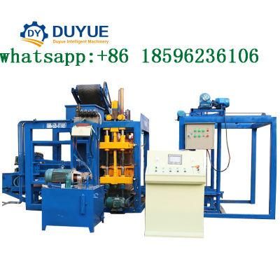 High Quality Qt4-20 Fully Automatic Block Making Machine in Africa, Automatic Brick Paving Machine