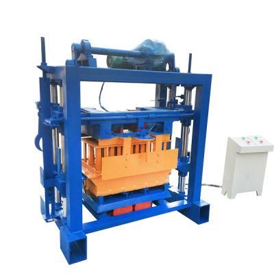 Qt40-2 Manual Pavement Block Machine Cheapest Concrete Block Machine Price