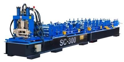 Cold Rolled Aluminum C Purlin Metal Roll Forming Machine