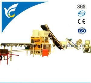 Hydraulic Qt4-10 Fully Automatic Interlocking Brick Machine/Earth Soil Brick Machine