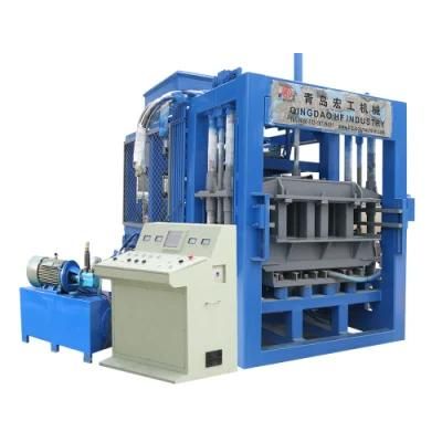 Qt6-15 Block Machine Fully Automatic Concrete Brick Making Machine