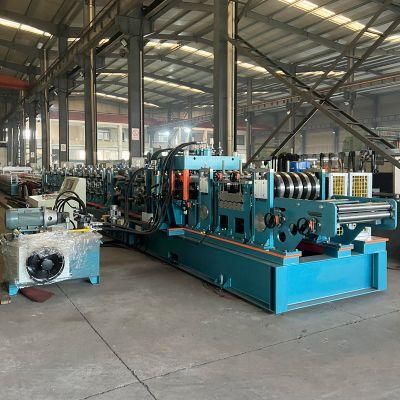 Metal Steel Frame Profile Structure Building Warehouse Automatic Changed CZ Purlin Cold Roll Forming Making Machine for Prefabricated House