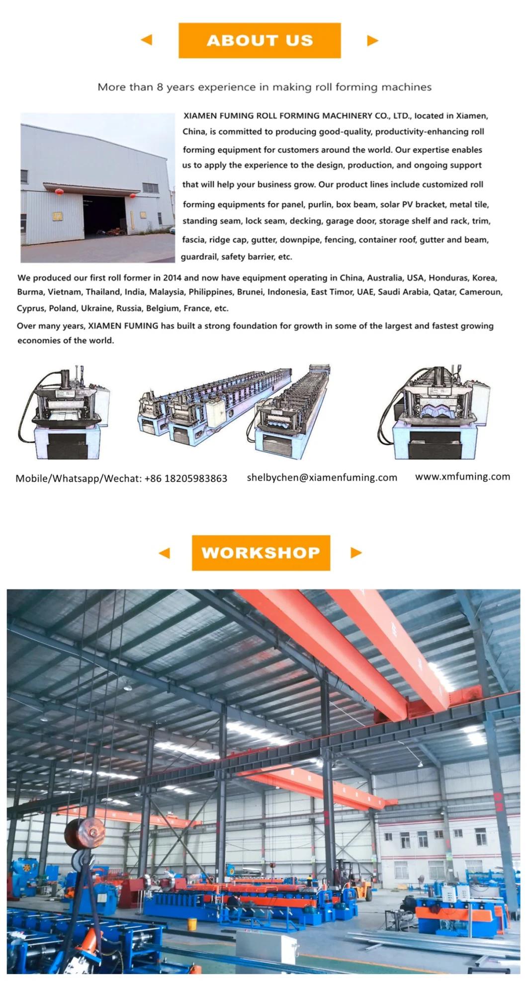Xiamen Gi, PPGI, Cold Rolled Steel, Hot Steel Fuming Rollformer