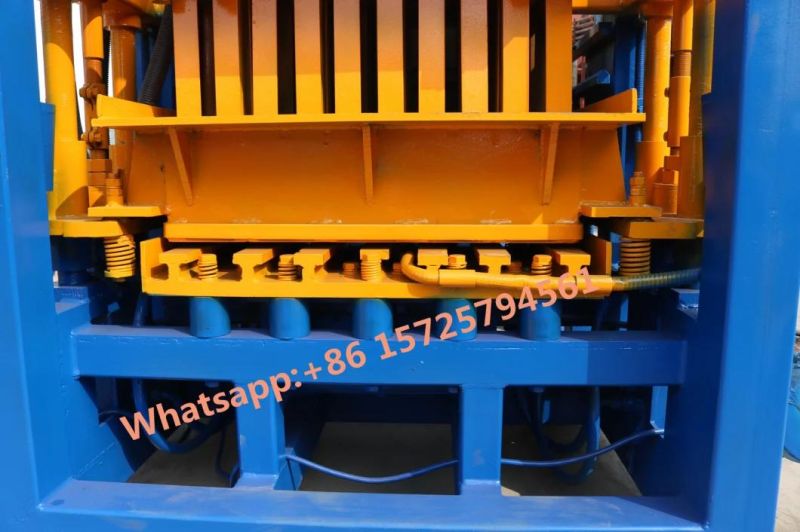 Qt4-20 Hydraulic System Fully Automatic Production Line Paver Machine, Concrete Block Making Machine Construction Equipment