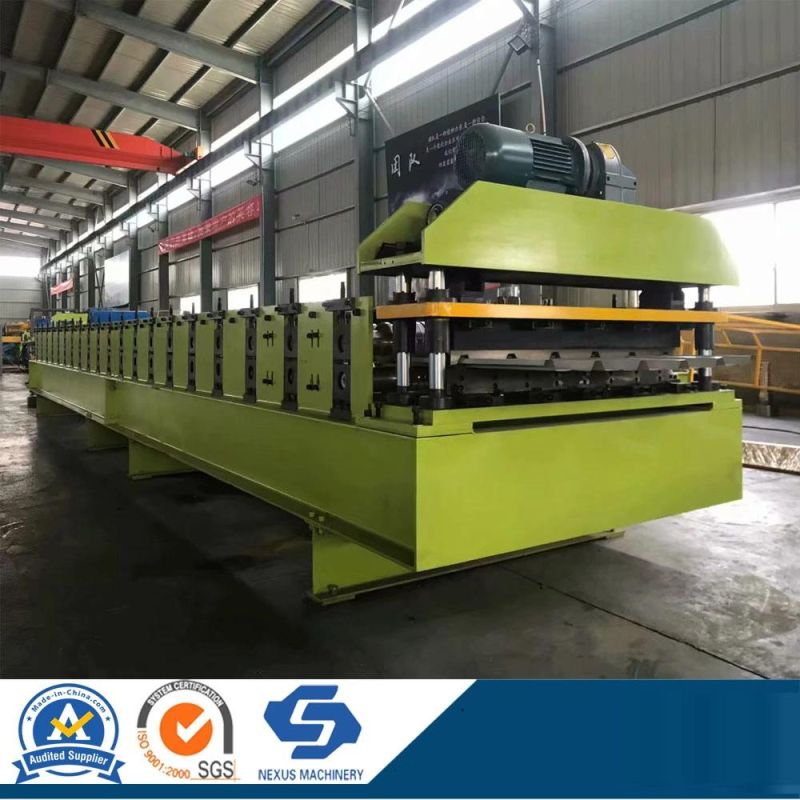 Factory Customized PPGI/PPGL Galvanized Steel Tile Metal Sheet Iron Roof Panel Color Steel Roll Forming Machine Price with SGS