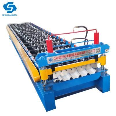 High Speed Ibr Roofing Sheet Making Machine Chromadek Roof Roll Forming Machine