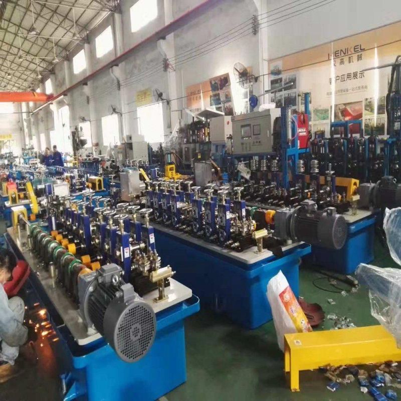 Continuously Automatic Heat Exchange Stainless Steel Tube Welding Machine