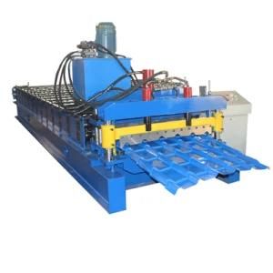 Glazed Step Mosaic Tile Roofing Sheet Roll Forming Making Machine