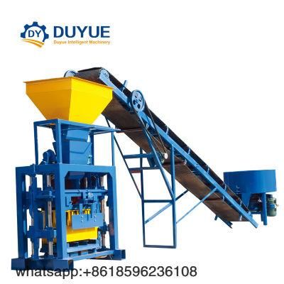 Qt40-1 Semi Automatic Block Moulding Machine