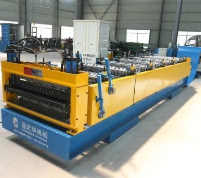 Low Price Metal Steel Double Layer Steel Roof Plate Iron Sheet Tiles Cold Roll Forming Making Machine for Roof Panels