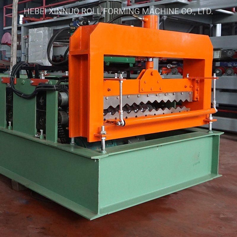 Steel Metal Roof Trapezoidal and Corrugated Iron Roofing Zinc Sheet Roll Forming Machine