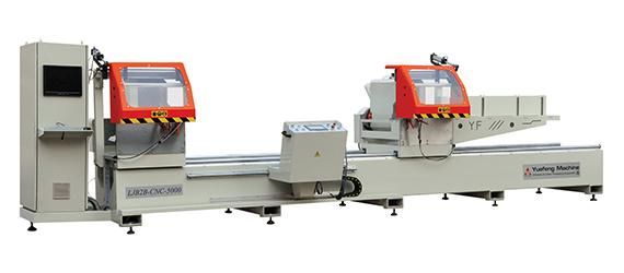 Aluminium Fabrication Double Head Cutting Machines