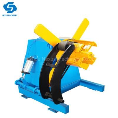 Metal Sheet Automatic Decoiler Hydraulic Uncoiler for Cut to Length Machine