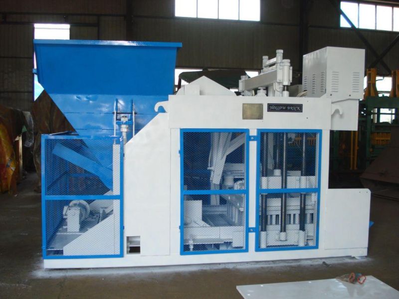 12A Automatic Hollow Brick Concrete Full Block Making Machine 400*200*200/12PCS Bricks Machine