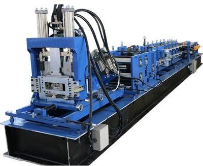 Fully Automatic Cold Steel Strip Profile C Z Purlin Roll Forming Machinery Roof Truss Shaping Machinery