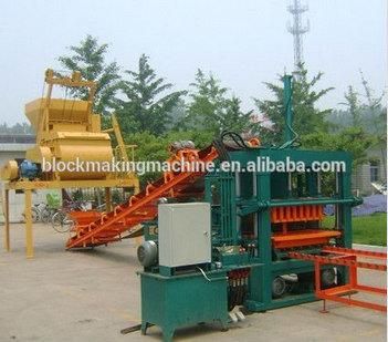 Qt5-20 Automatic Brick Plant Hydraulic Concrete Block Forming Machine