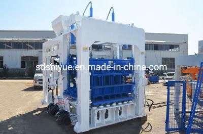 Qt10-15 Automatic Hollow Block Machine Cement Brick Making Machine