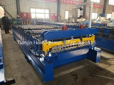 Calamine Hydraulic Press Roofing Sheet Roll Forming Machine