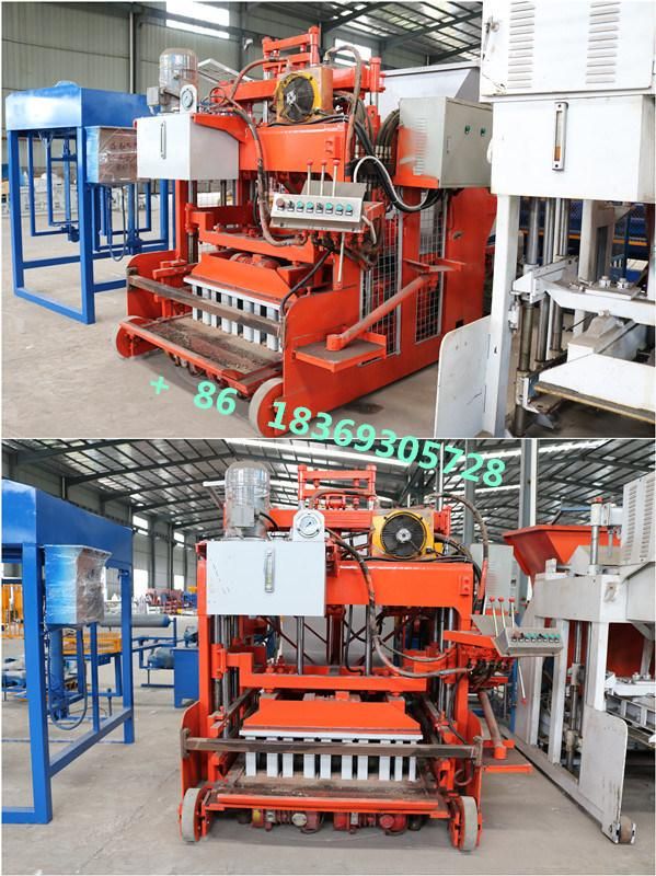 Qtm10-15 Movable Egg Layer Concrete Block Making Machine Interlocking Block Machine