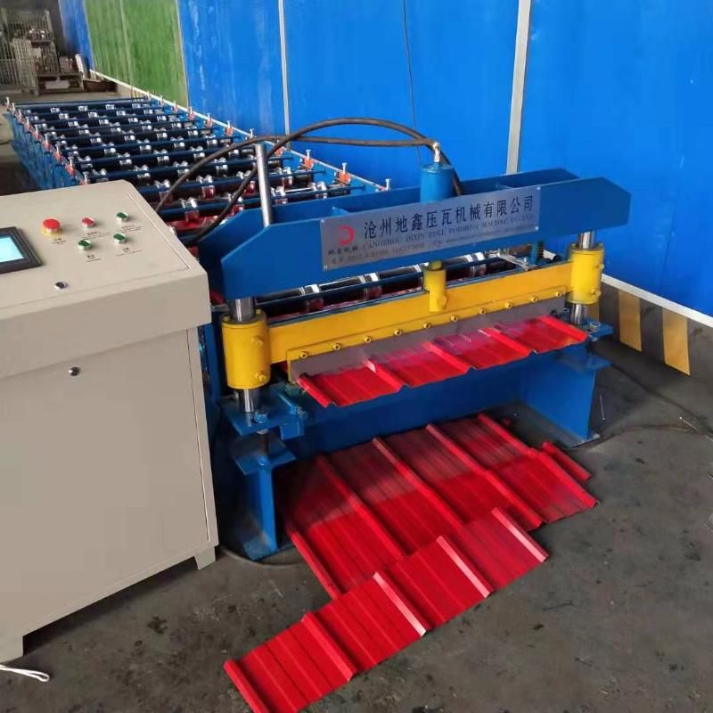 New Zinc Panel Trapezoidal Metal Roofing Roll Forming Machine with Best Price