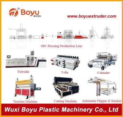 Stone Plastic Composite Floor Extrusion Machine/WPC Flooring Production Line