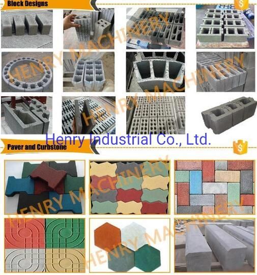 Diesel Engine Concrete Block Making Machine, Hollow Block Making Machine Price