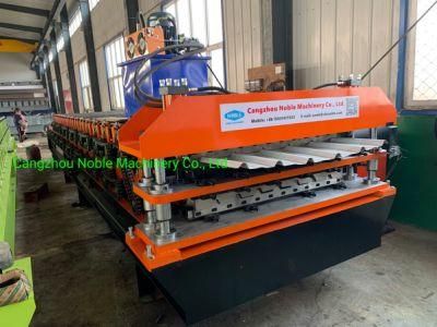 Color Steel Double Layer Tr5 Tr7 Roofing Sheet Roll Forming Machine