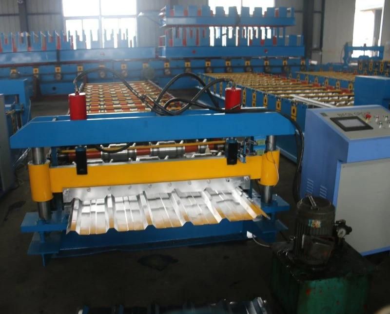 Rib Design Roofing Sheet Rolling Machine