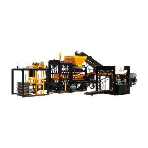 Qt4-18 Automatic Hydraulic Soil Cement Interlocking Brick Making Machine