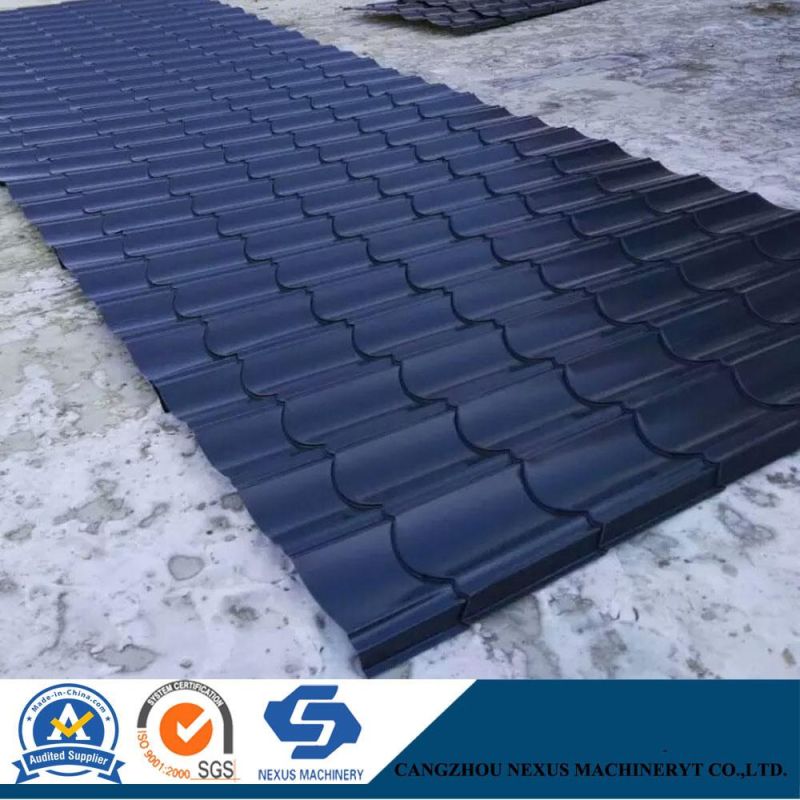 Building Material 800 Aluminum Roof Glazed Tile Making Machine Floor Sheet Roll Forming Machine