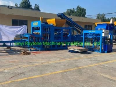 Qt12-15 Hydraform Kerb Brick Making Machine Paver Brick Making Plant