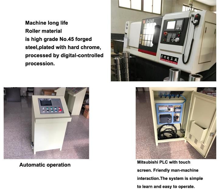 Mitsubishi PLC Adjustable Line Rollformers Machine