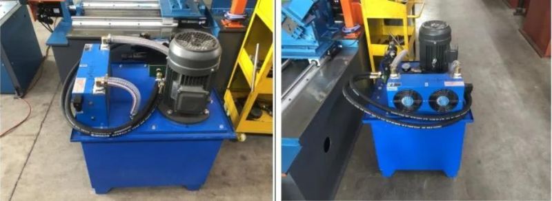 High Speed Hat Purlin Tracker Making Machine Keel Steel Furring Profile Roll Forming Machine