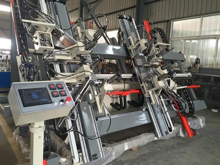 Four CNC 4 Corner Welding Machine for UPVC Windows and Doors Fabrication Machine