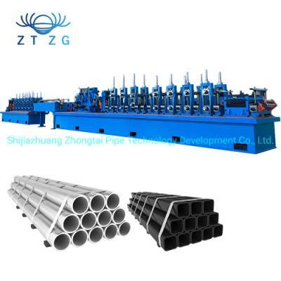 Steel Tube Production Line Round Square Pipe Making Machine ERW Steel Pipe Mills