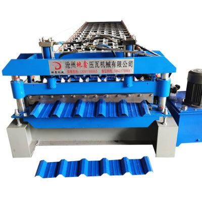 Hot Selling Trapezoidal Metal Roof Sheet Forming Machine Ibr Roof Sheet Profile Making Machine for Colombia