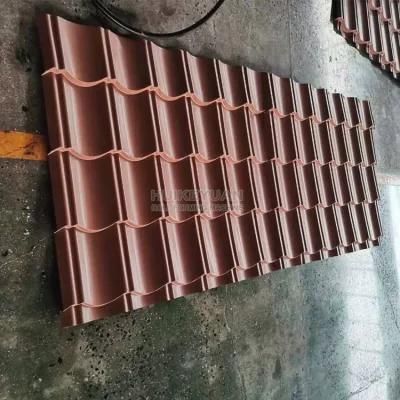 Export Standard Color Steel Roof Tile Making Machinery (HKY Glazed)