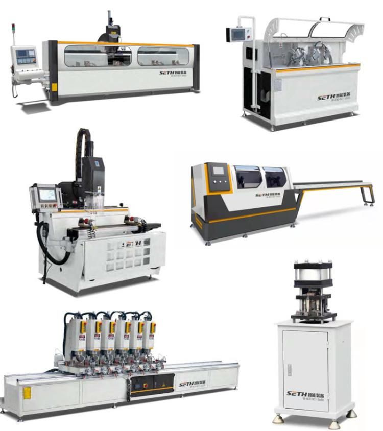 High Quality Competitive Price Aluminum Window Machine CNC Drilling Milling Machine