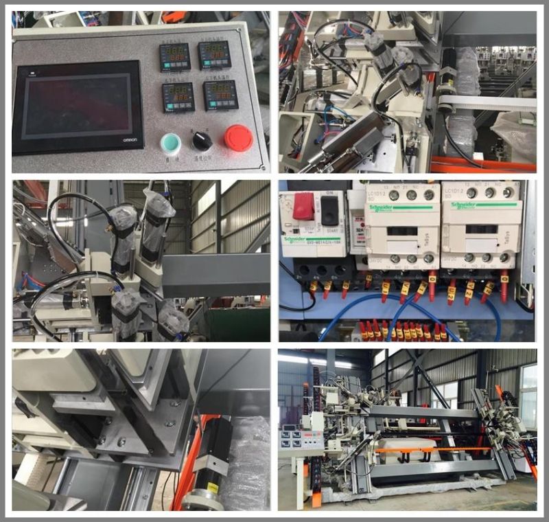 High Efficiency PVC/UPVC Window Door CNC Four Corner Vertical Welding Machine